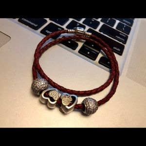 ❌TRADED❌Pandora Mickey Mouse two tone bracelet